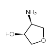 (3S,4S)-4-氨基四氢呋喃-3-醇结构式