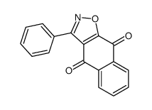 3-phenylbenzo[f][1,2]benzoxazole-4,9-dione Structure