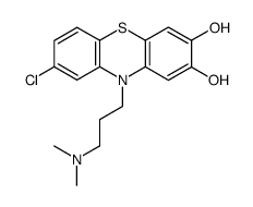 7,8-Dihydroxychlorpromazine Structure