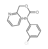pyridin-2-ylmethyl N-(3-chlorophenyl)carbamate picture