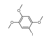 1-iodo-2,4,5-trimethoxybenzene Structure