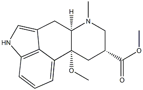 10β-Methoxy-6-methylergoline-8β-carboxylic acid methyl ester structure