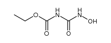 N1-(ethoxycarbonyl)-N3-hydroxyurea结构式