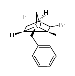 1-苄基-3-溴-1-氮阳离子三环[2.2.1.0(2,6)]庚烷溴化物结构式