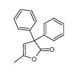 3,3-diphenyl-5-methyl-2(3H)-furanone结构式