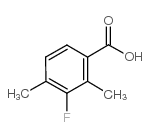 2,4-DIMETHYL-3-FLUOROBENZOIC ACID Structure