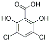 3,5-DICHLORO-2,6-DIHYDROXYBENZOIC ACID structure