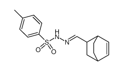 2-Formyl-bicyclo-(2.2.2)-octen-(5)-p-Toluolsulfonylhydrazon结构式