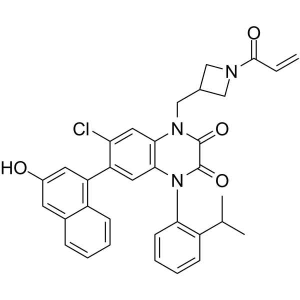 KRAS G12C inhibitor 21 structure
