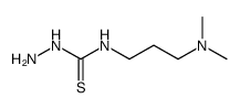 N-(3-dimethylaminopropyl)hydrazinecarbothioamide Structure