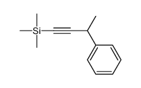 trimethyl(3-phenylbut-1-ynyl)silane Structure