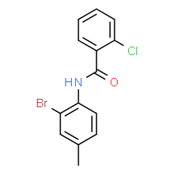 N-(2-Bromo-4-methylphenyl)-2-chlorobenzamide picture