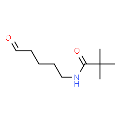 Propanamide,2,2-dimethyl-N-(5-oxopentyl)- Structure