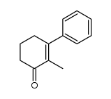 2-methyl-3-phenylcyclohex-2-ene-1-one Structure