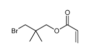 (3-bromo-2,2-dimethylpropyl) prop-2-enoate结构式