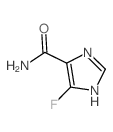 5-fluoro-1H-imidazole-4-carboxamide结构式