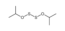 2-(propan-2-yloxydisulfanyl)oxypropane Structure