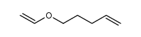 4-penten-1-vinyl ether Structure