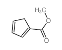 1,3-Cyclopentadiene-1-carboxylicacid, methyl ester Structure