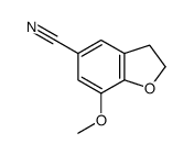 5-Benzofurancarbonitrile,2,3-dihydro-7-methoxy-(9CI) picture