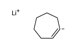lithium,cycloheptene Structure