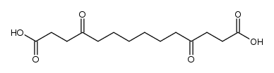 4,11-dioxo-tetradecanedioic acid结构式