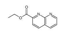 1,8-Naphthyridine-2-carboxylicacid,ethylester(9CI) Structure