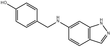 Phenol, 4-[(1H-indazol-6-ylamino)methyl]- picture