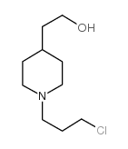 2-(1-(3-氯丙基)哌啶-4-基)乙醇结构式