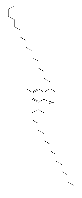 4-methyl-2,6-di(octadecan-2-yl)phenol结构式