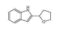 2-(Tetrahydrofuran-2-yl)-1H-indole结构式