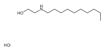 2-(decylamino)ethanol,hydrochloride Structure