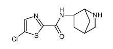 N-(3-azabicyclo[2.2.1]heptan-5-yl)-5-chloro-1,3-thiazole-2-carboxamide Structure