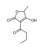 4-butanoyl-3-hydroxy-2-methyl-2H-furan-5-one Structure