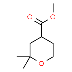 2,2-DIMETHYL-TETRAHYDRO-PYRAN-4-CARBOXYLIC ACID METHYL ESTER结构式