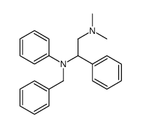 N-benzyl-N',N'-dimethyl-N,1-diphenylethane-1,2-diamine Structure