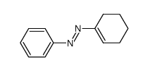 [(1-Cyclohexenyl)azo]benzene结构式