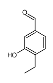 Benzaldehyde, 4-ethyl-3-hydroxy- (9CI) structure