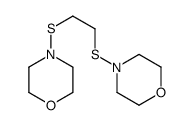 4-(2-morpholin-4-ylsulfanylethylsulfanyl)morpholine结构式