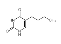 5-n-Butyluracil结构式