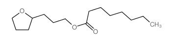 3-(oxolan-2-yl)propyl octanoate Structure