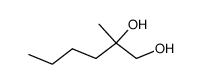 2-methylhexane-1,2-diol结构式