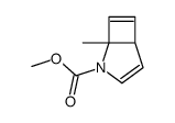 1-Methyl-2-azabicyclo[3.2.0]hepta-3,6-diene-2-carboxylic acid methyl ester structure
