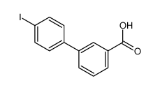 4'-Iodobiphenyl-3-carboxylic acid structure