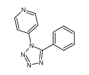 4-(5-phenyl-tetrazol-1-yl)-pyridine Structure