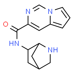 Pyrrolo[1,2-c]pyrimidine-3-carboxamide, N-2-azabicyclo[2.2.1]hept-6-yl- (9CI) Structure