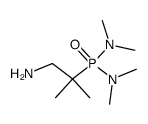 Bis(dimethylamino)-α,α-dimethyl-β-aminoaethylphosphonat结构式
