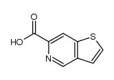 thieno[3,2-c]pyridine-6-carboxylic acid结构式