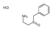 2-benzylsulfinylethanamine,hydrochloride结构式