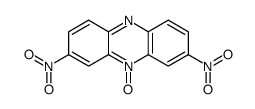 2,8-dinitro-10-oxidophenazin-10-ium结构式